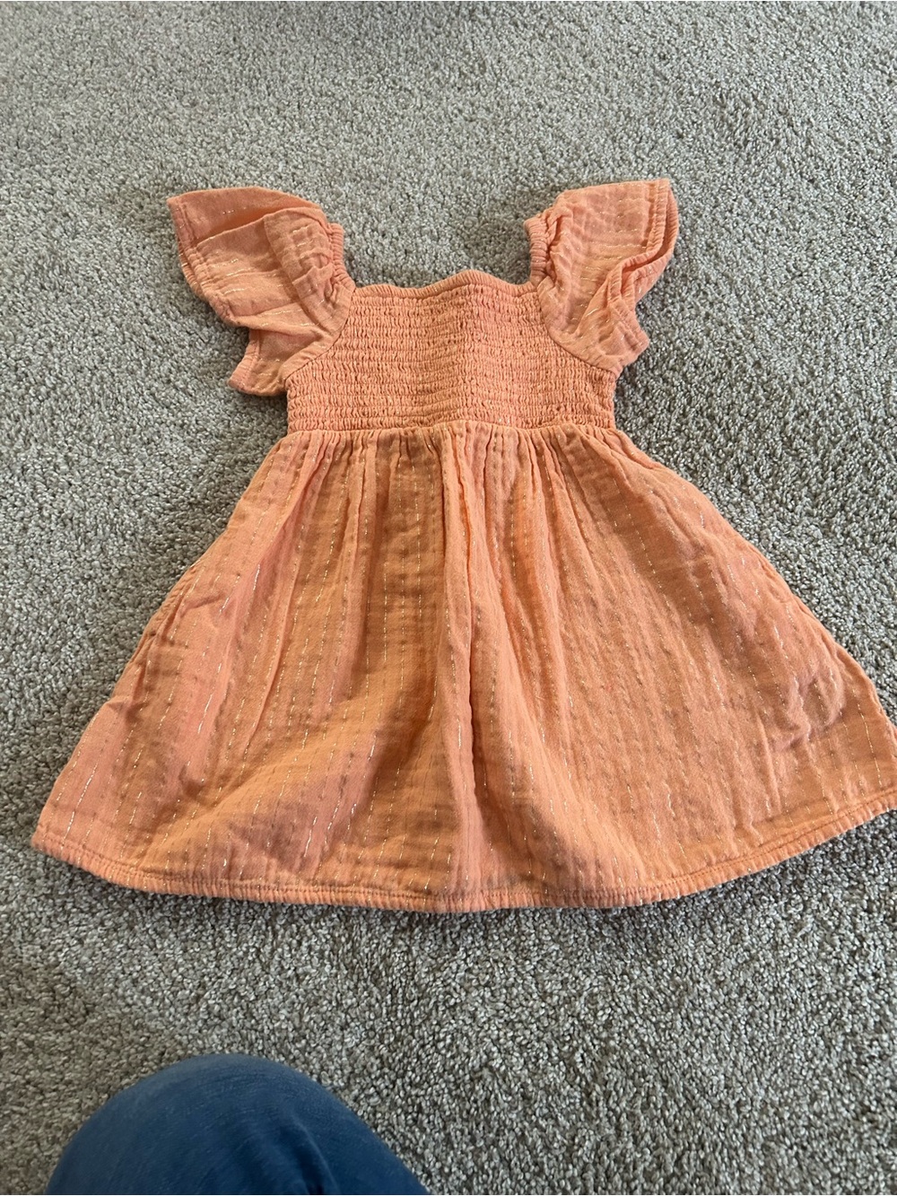Cat & Jack 2T Orange Dress